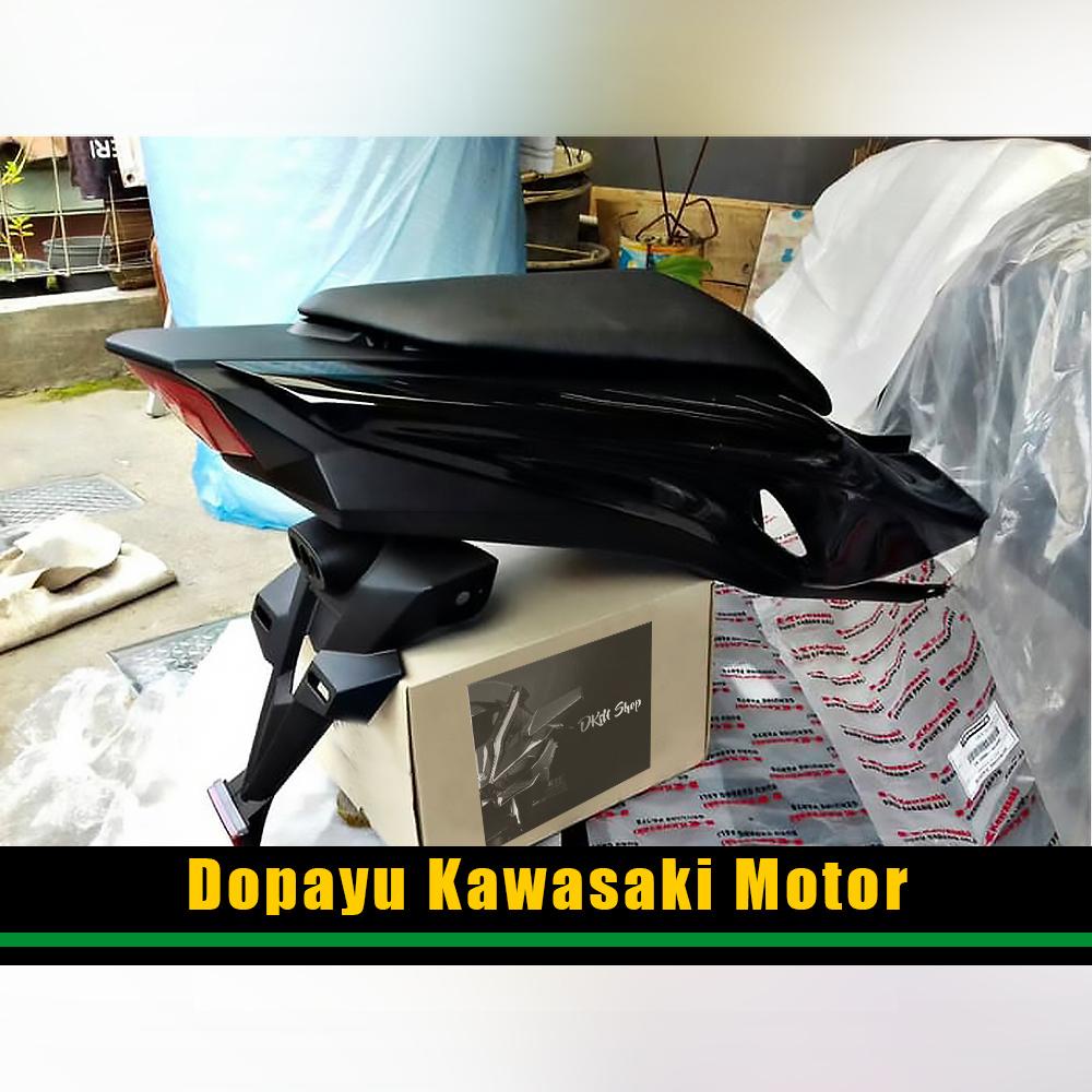 Body Belakang Ninja RR New Set Polos Hitam Bisa Upgrade Ninja RR Old Ke Ninja RR New Original Kawasa