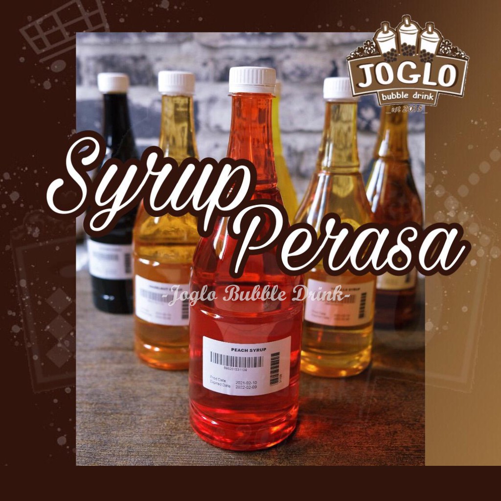 

SYRUP PERASA 1LITER | SIRUP PERASA 1LITER| JOGLO BUBBLE DRINK