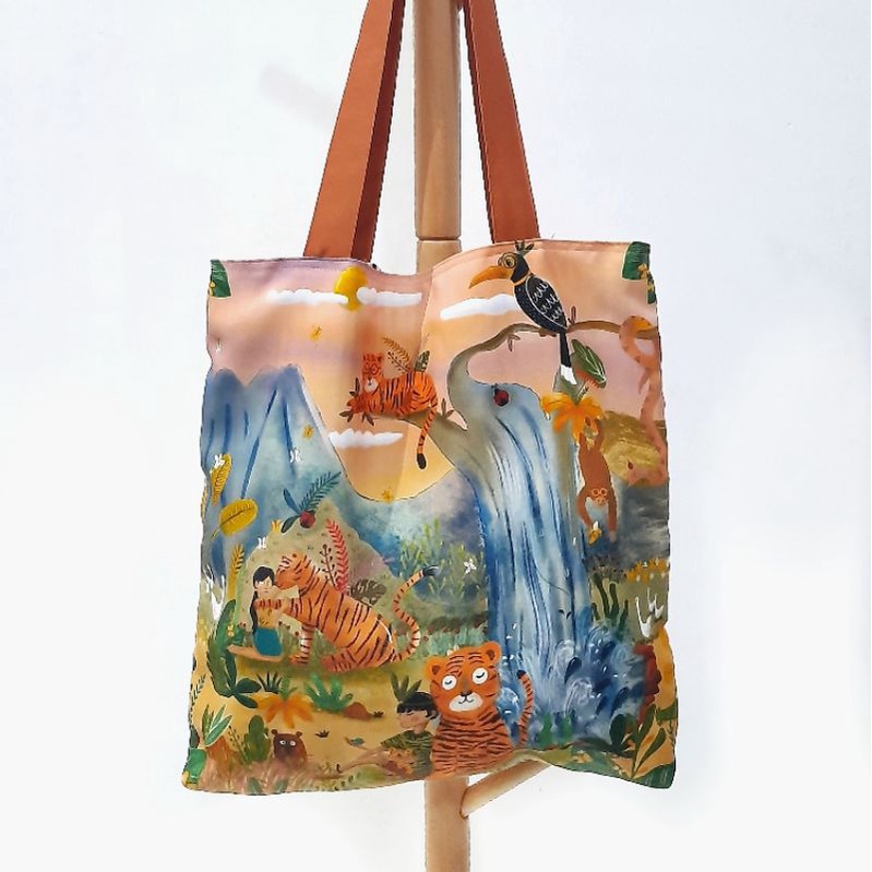 Jual SANCRAFT Totebag Sumatran Indonesia Shopee Indonesia