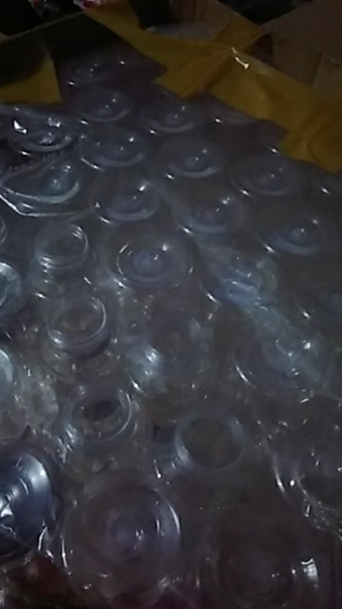 Botol Almond 250ml 100 Pcs Botol Kasta Plastik Ekonomis Murah