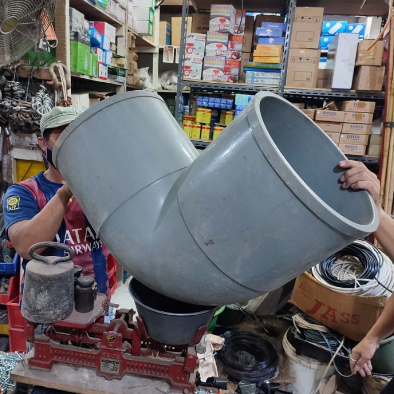 Knee 12inch AW | Elbow 12inch | Sambungan Paralon 12 inch CM
