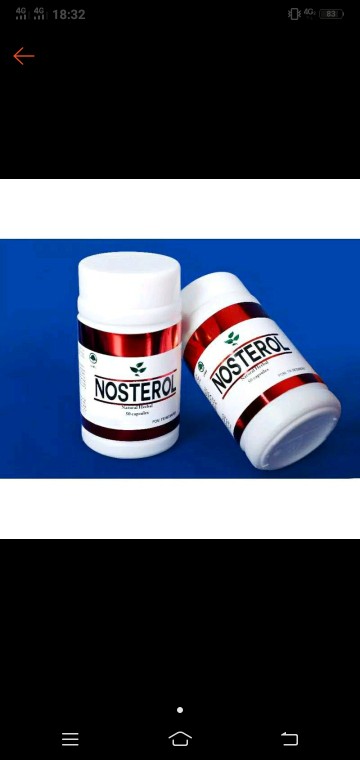 Nosterol Kapsul Kolesterol Payung Pusaka Mandiri Original Bpom