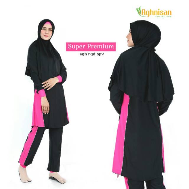 BAJU RENANG MUSLIMAH AGHNISAN SUPER PREMIUM