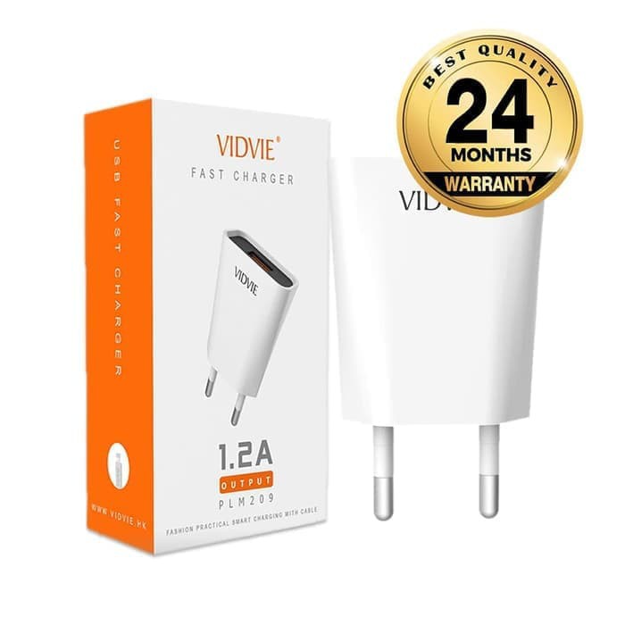 Vidvie Charger PLE209 with Usb Cable Micro - Adaptor Charger PLE209