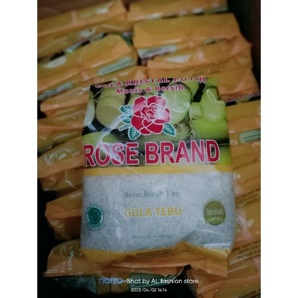 

gula rose brand kuning 1kg