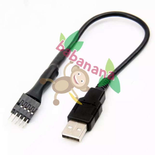 Usb Type A to usb 9 pin male motherboard adapter cable converter aio