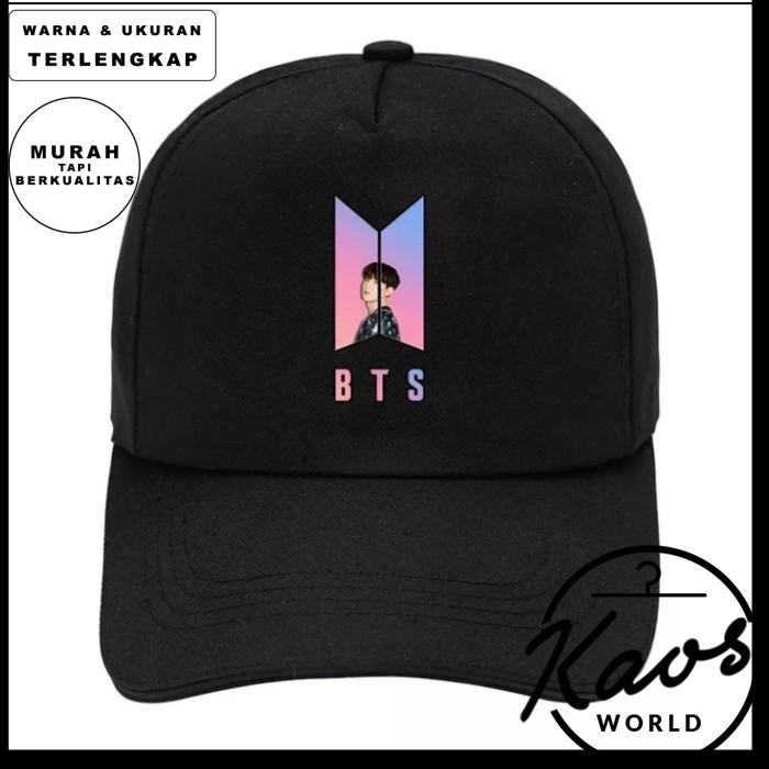 TOPI JARING SUGA BTS PELANGI