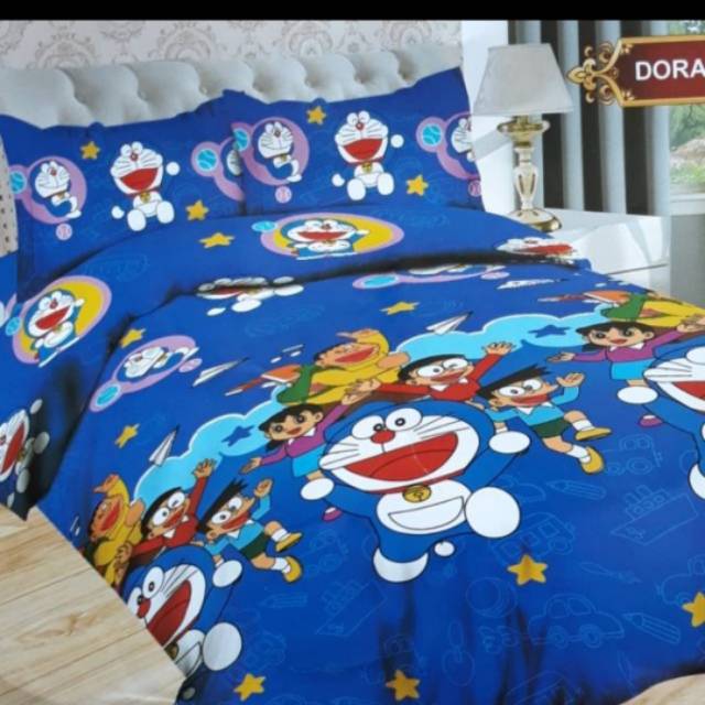Sprei bonita no 1 uk 180x200 Doraemon Lovely