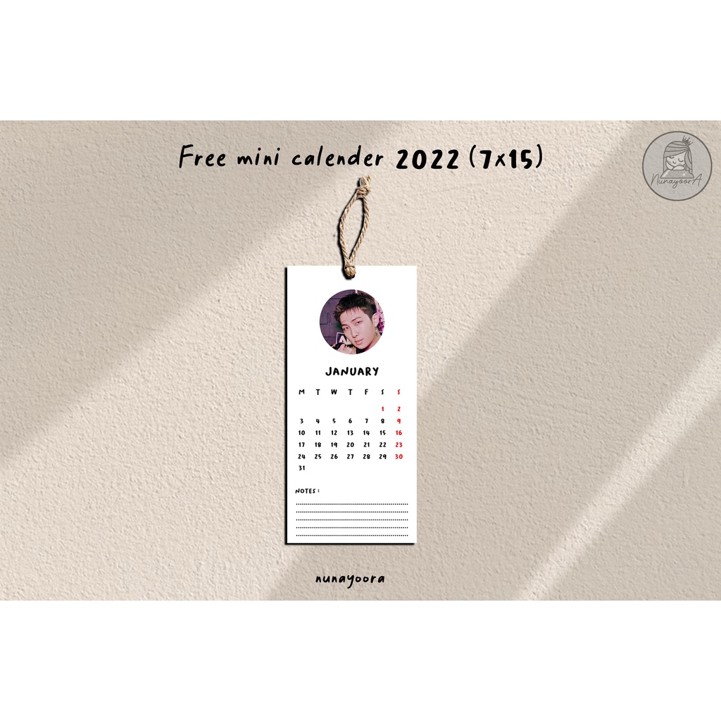 KPOP BTS AESTHETIC WALLDECOR-SEASON'S GREETINGS 2022 (FREE MINI CALENDER 2023)
