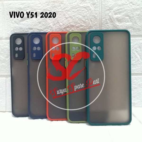 Case Vivo Y51 2020 Y51A - Slim Case Fuze Dove Vivo Y51A Y51 2020