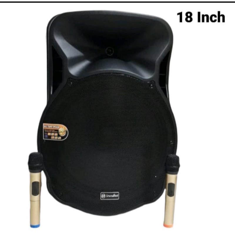 Speaker Portabel Soundbest FT-18 Bluetooth USB SD 18 Inch Original Bonus Stand