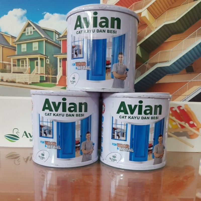 CAT AVIAN KECIL CAT MINYAK KAYU BESI 100 CC / 100 ML / 0,1 L