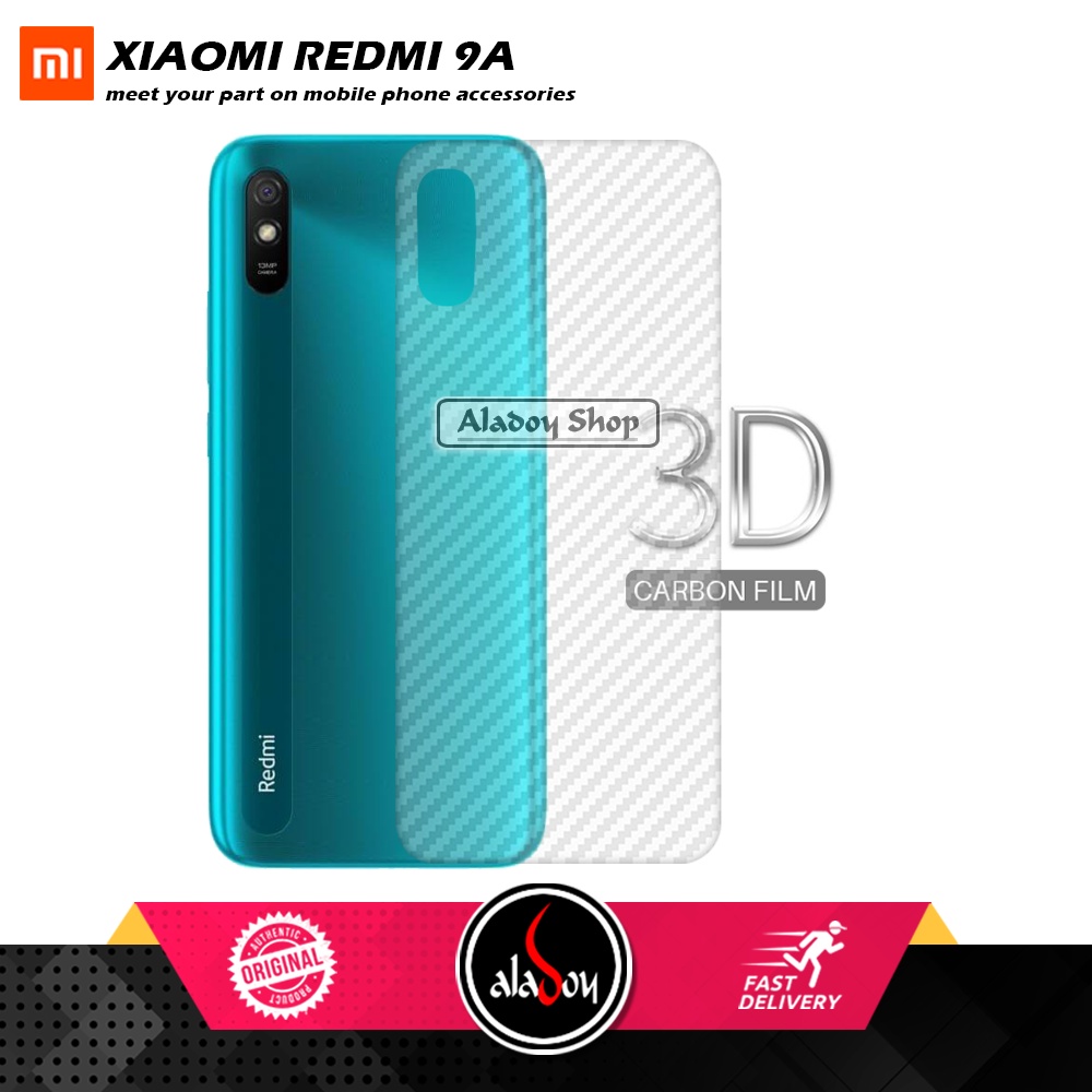 Case XIAOMI REDMI 9A Armor Fusion Transparent Casing Free Skin Carbon 3D