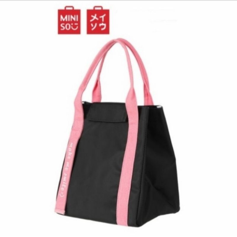 MINISO Tas Kotak Makan Siang Tempat Bento