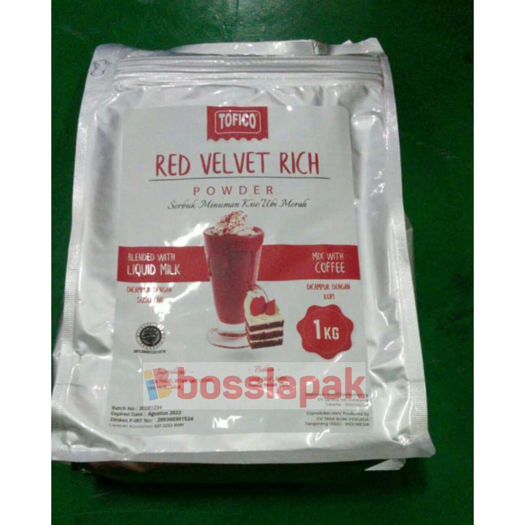 

TERLARIS TOFICO RED VELVET RICH POWDER 1KG