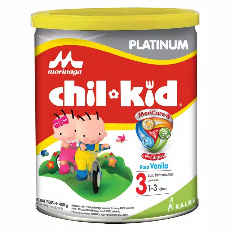 

CHIL KID MORICARE VANILLA 400 GR