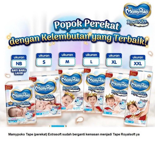 MAMYPOKO ROYAL SOFT TAPE PEREKAT SUPER JUMBO