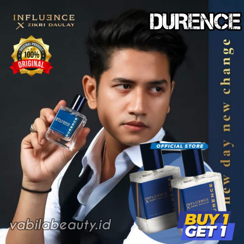 DURENCE INFLUENCE PARFUM ZIKRI DAULAY Parfum Pria Tahan Lama Aroma Eksklusif Berkelas
