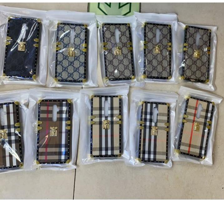 ♞ Trunk Case LV Chanel Samsung oppo Vivo Xiaomi Realme ➥