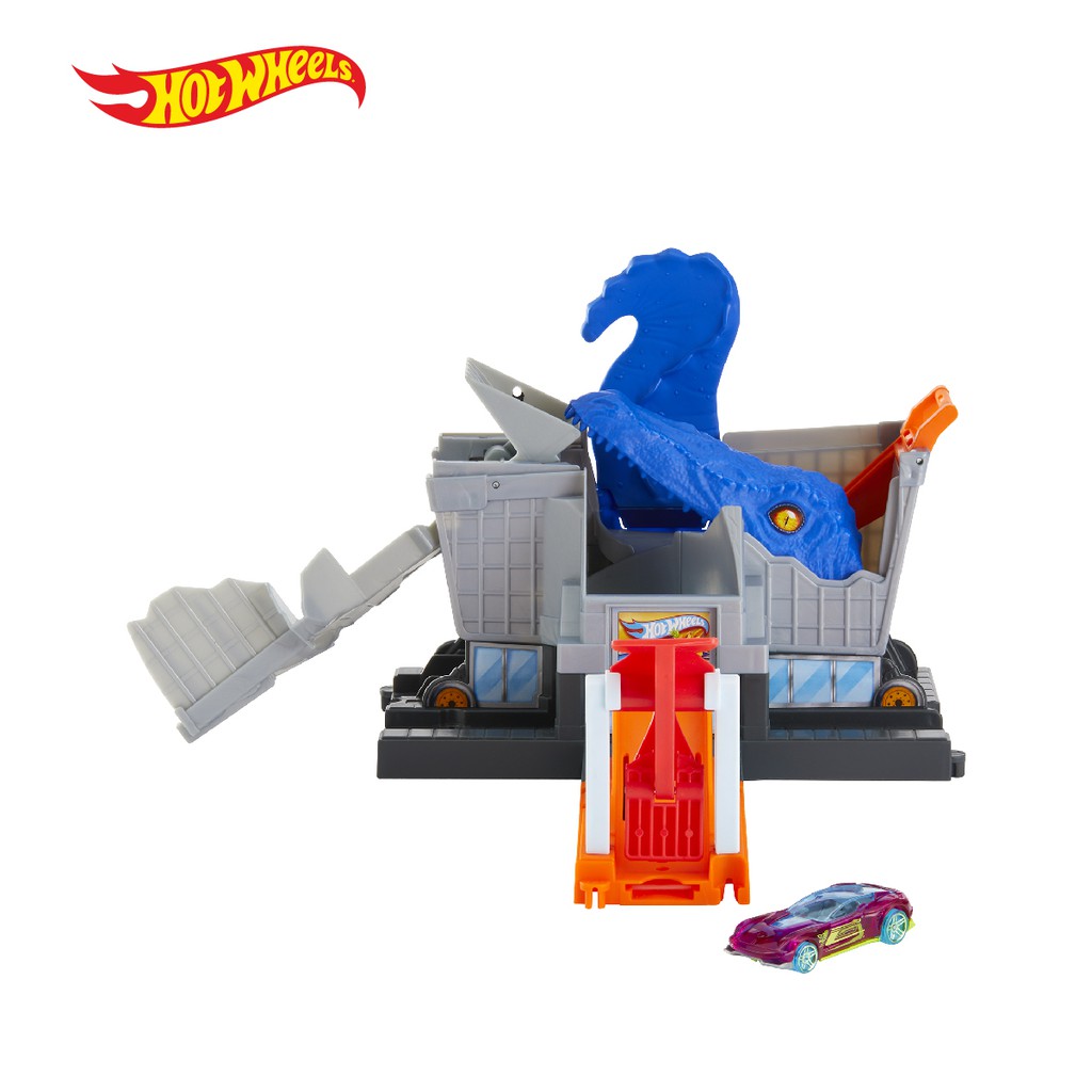 hot wheels t rex playset