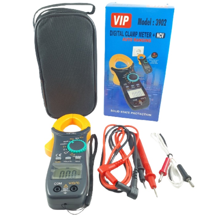 Tang Ampere VIP3902 Digital Clamp Meter VIP 3902 NCV Auto Ranging