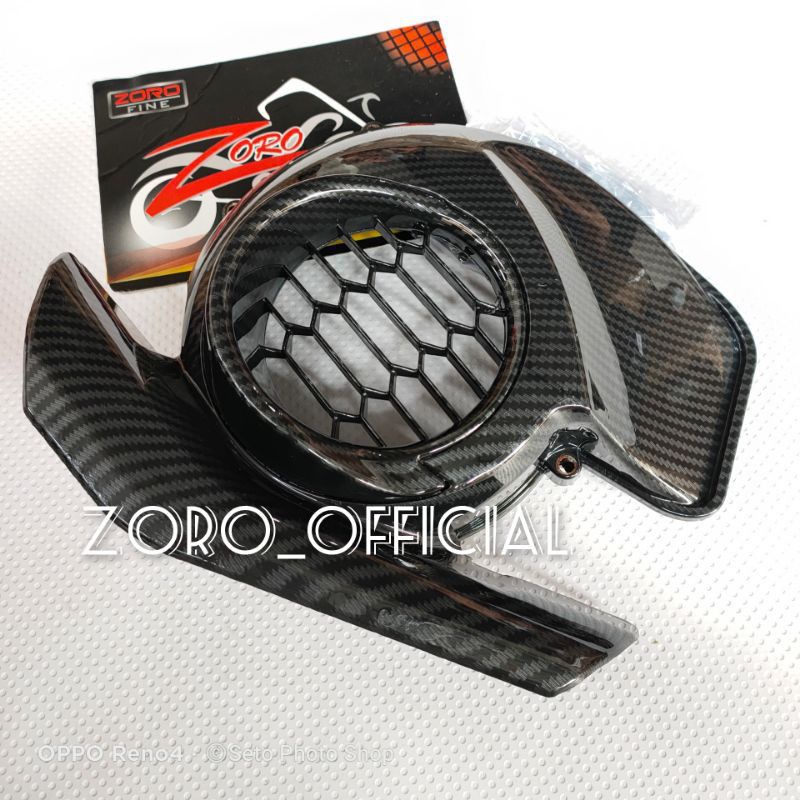 COVER PELINDUNG/TUTUP KIPAS CARBON MIO M3, MIO Z, MIO 125,SOUL GT NEW,LAMA,YAMAHA GEAR 125 KARBON ZO