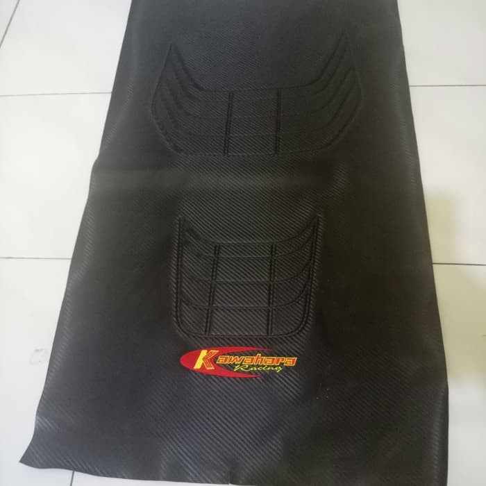 kain jok motor pres carbon bordir