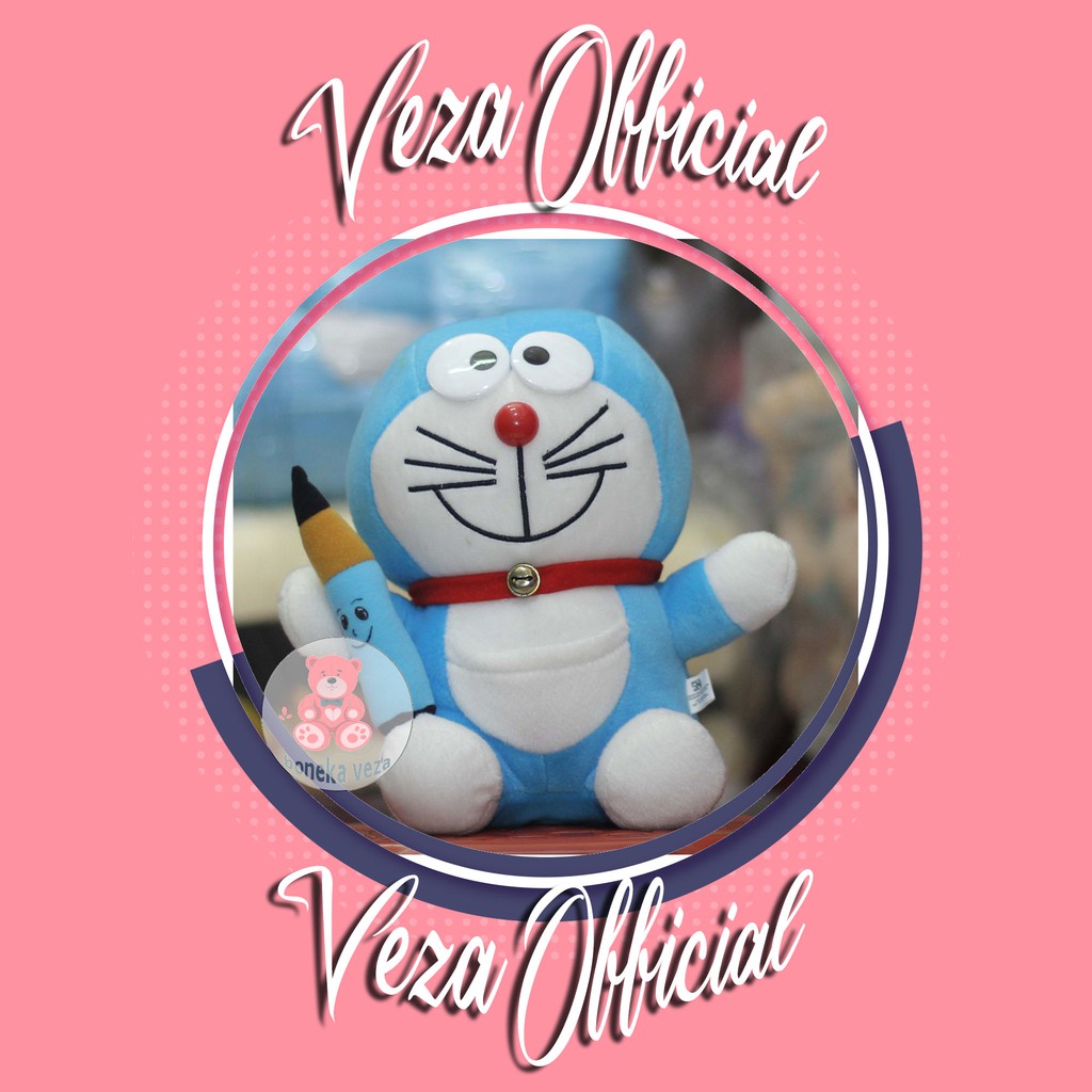 

[TERBARU]BONEKA DORAEMON PENSIL UK S