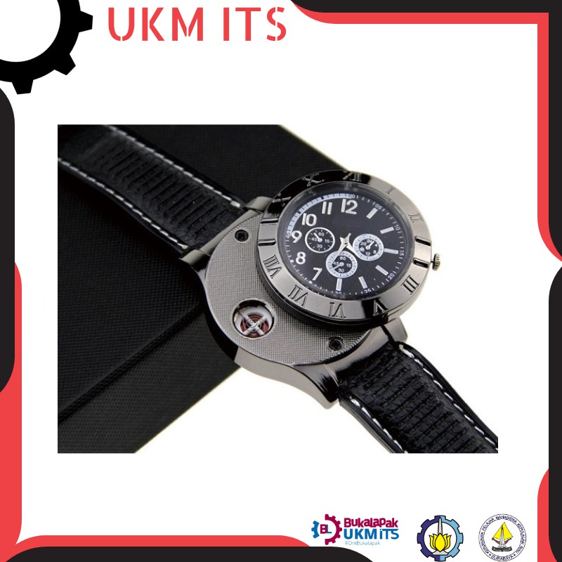 Electronic Jam Tangan Mancis USB