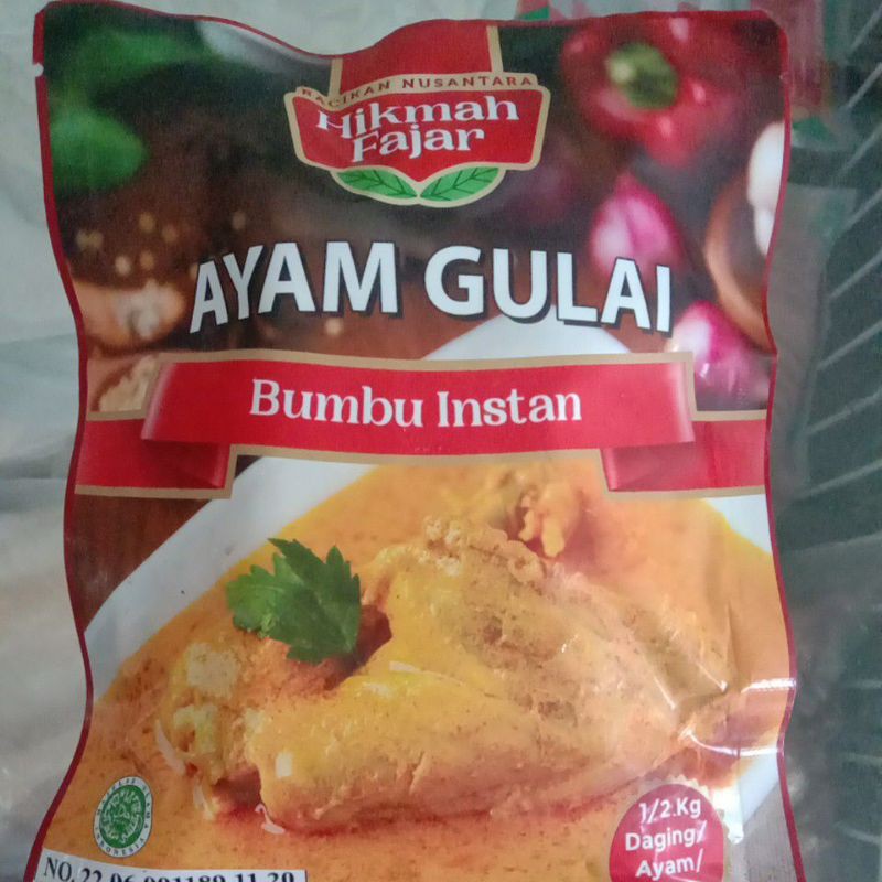 

Bumbu Ayam Gulai Hikmah Fajar 150 gr