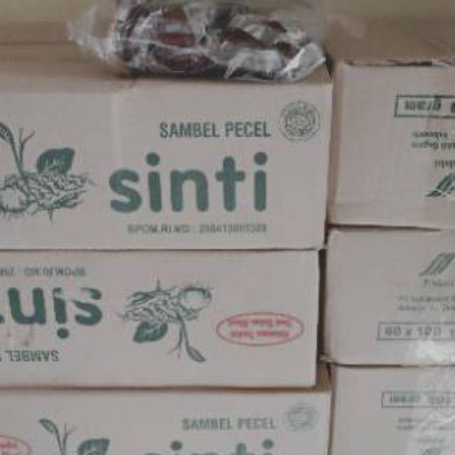 

SATU DUS BUMBU PECEL INSTAN MERK SINTI KEMASAN 100 GR