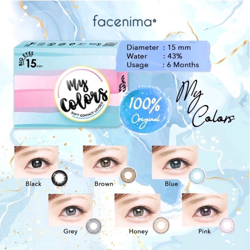 Softlens MY COLOUR by OMEGA