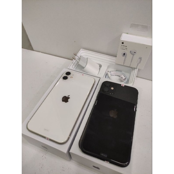 Iphone 11 128gb Second Resmi Garansi iBox Fullset Mulus