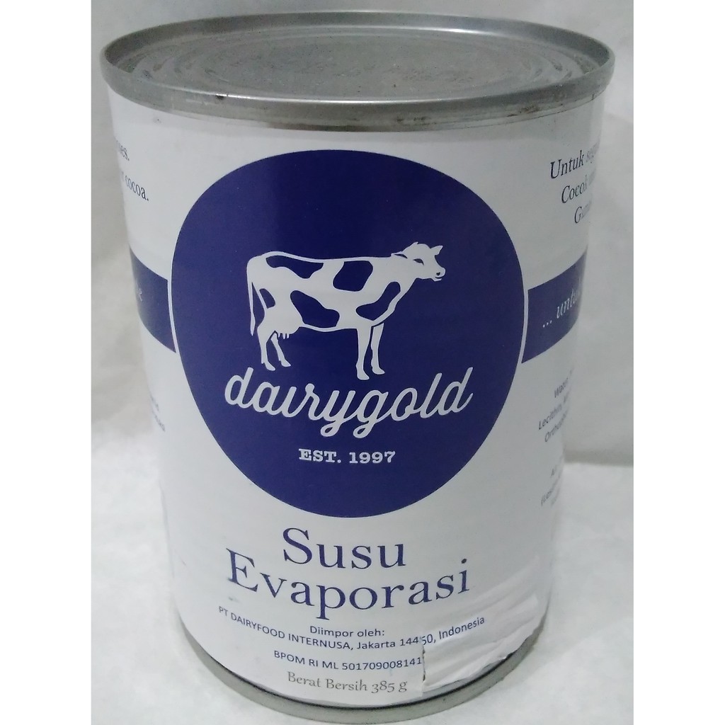 Susu Evaporated Dairygold 385gr | Dairygold Susu Evaporasi | Dairygold Evaporated Milk