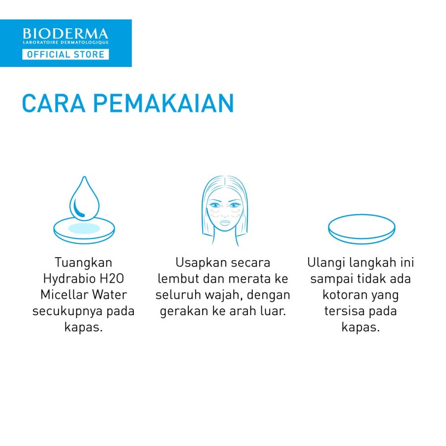 Bioderma Hydrabio H2O 100 ml / 250 ml - Hydrating Micellar Water