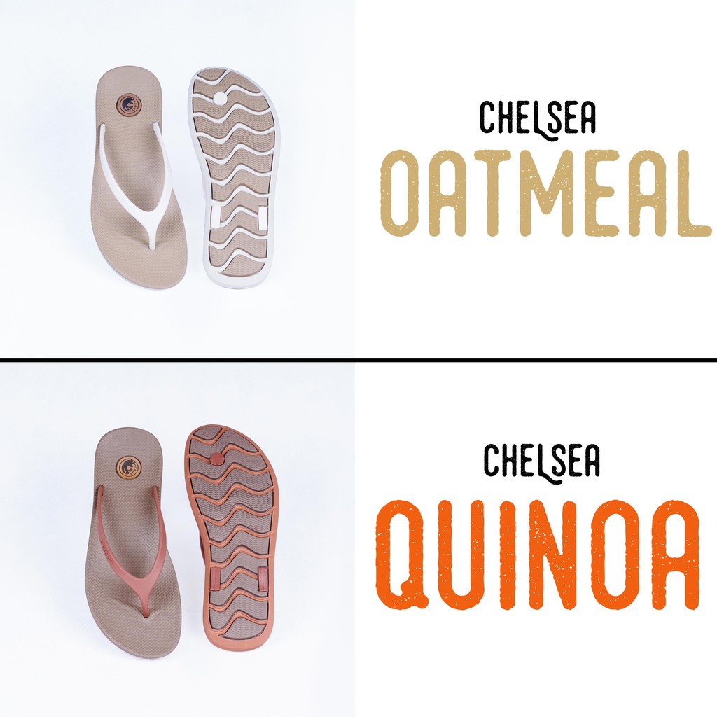 Sandal Jepit Karet untuk Perempuan - CAMOU Chelsea Agave