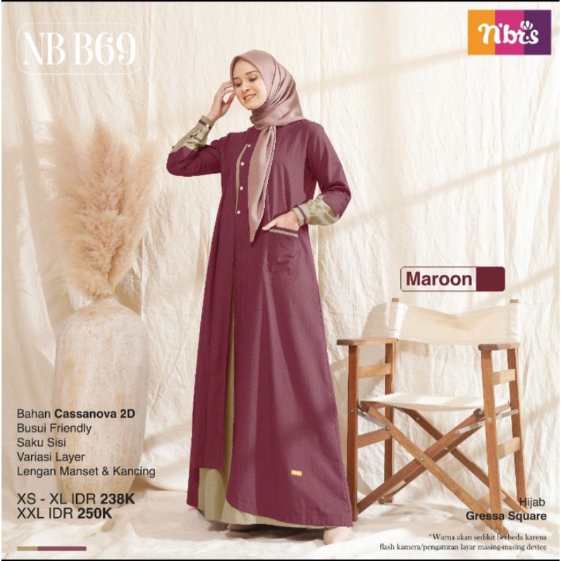 Gamis Nibras NB B69