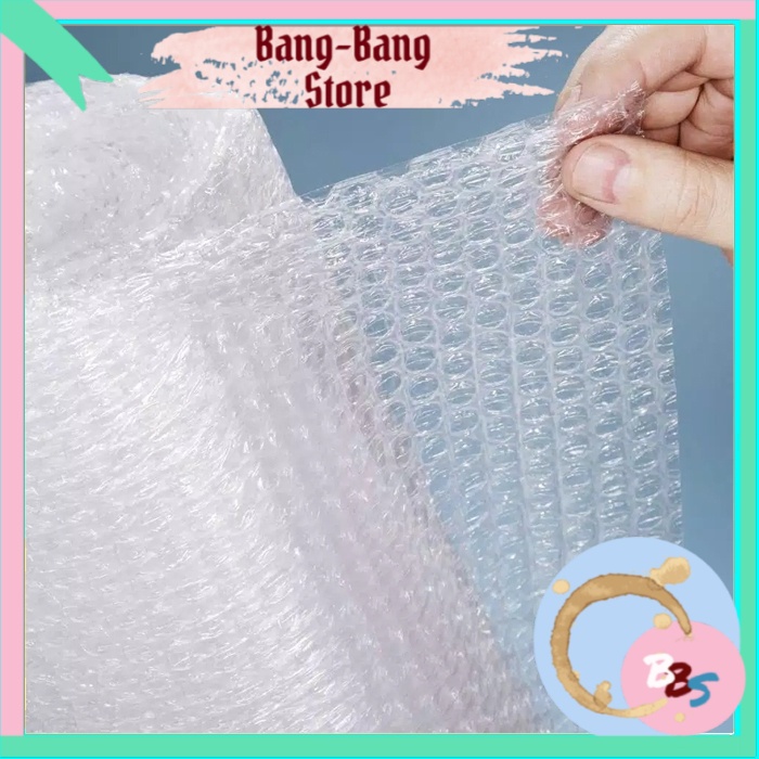 

Bisa COD "Bang-Bang Store" - BUBBLE WRAP TAMBAHAN - PLASTIK PELINDUNG PAKET LEBIH AMAN