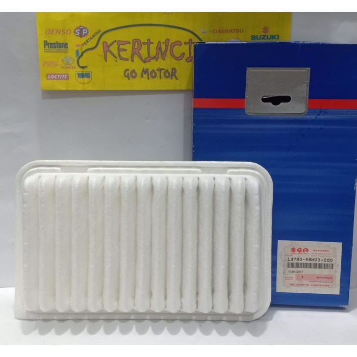 FILTER UDARA ORI SUZUKI SGP 13780-58M00-000 ALL NEW SWIFT GENUINE