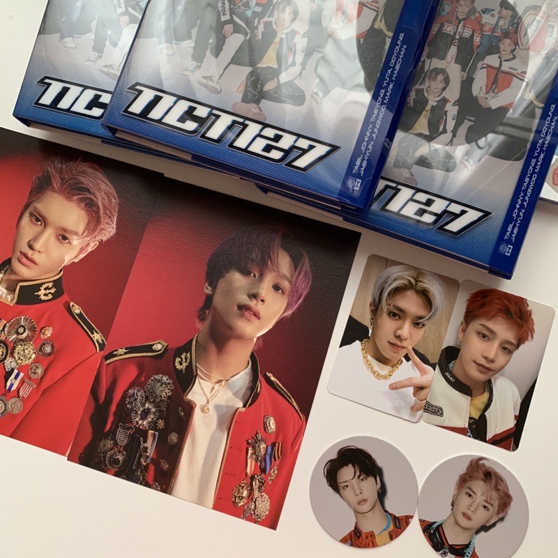 NCT 127 NEO ZONE PUNCH ALBUM  - 1st PLAYER PC CC POSTCARD TAEIL YUTA TAEYONG HAECHAN JOHNNY