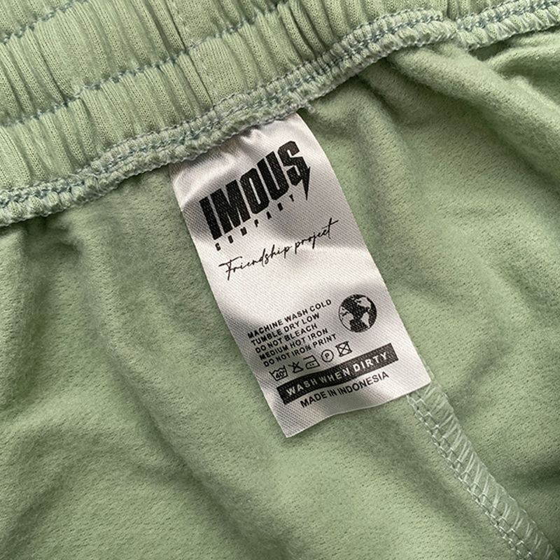 Imous.co Boxer Celana Pendek Boardshort Hijau Mint  All Size