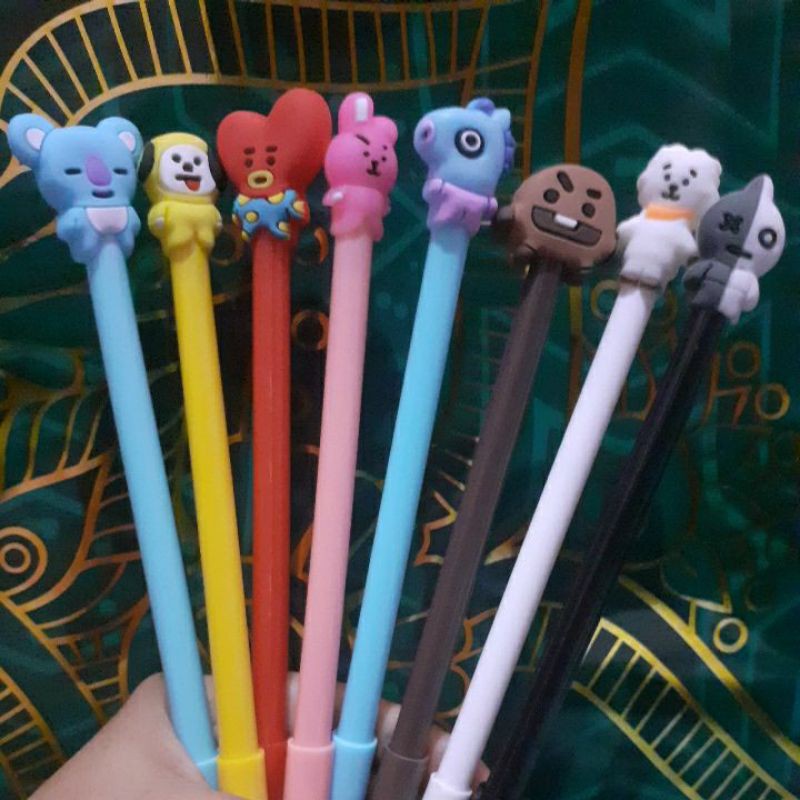 

Pulpen Bolpoin Pena Karakter BT21 BTS