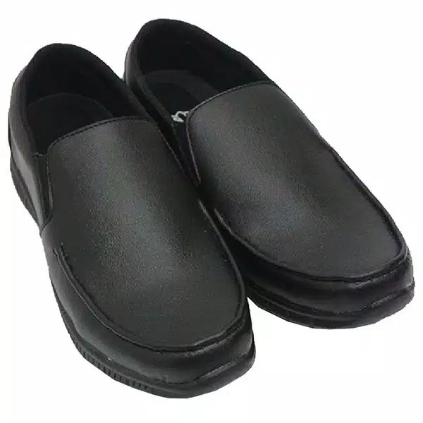 Sepatu pantofel Dr. Kevin Men Casual Shoes 13385 - Black ukuran 40