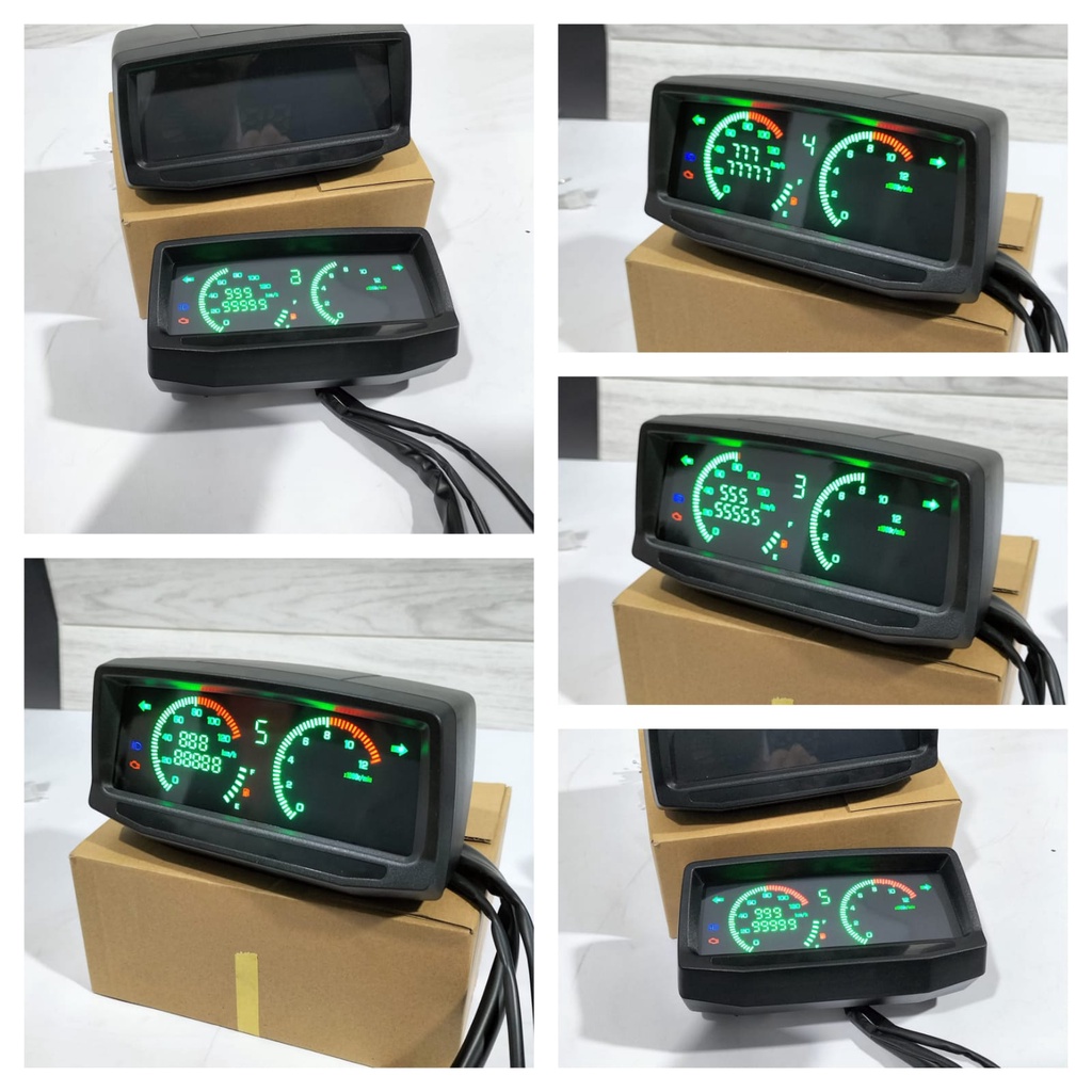 SPIDOMETER DIGITAL GL NO SENSOR KM HONDA GL  MAX GL PRO