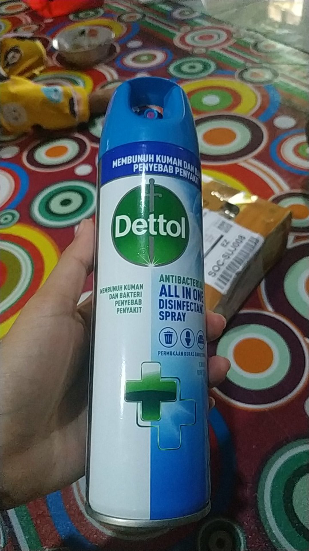 Dettol All In One Disinfectant Spray 450ml Ori 100%