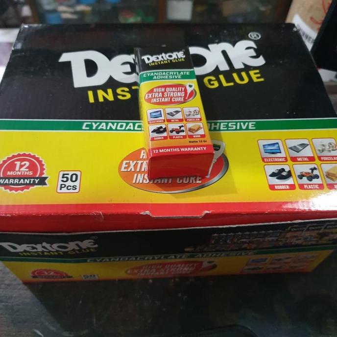 

[[COD]] dextone instant glue box isi 50 pcs TERUJI Kode 452