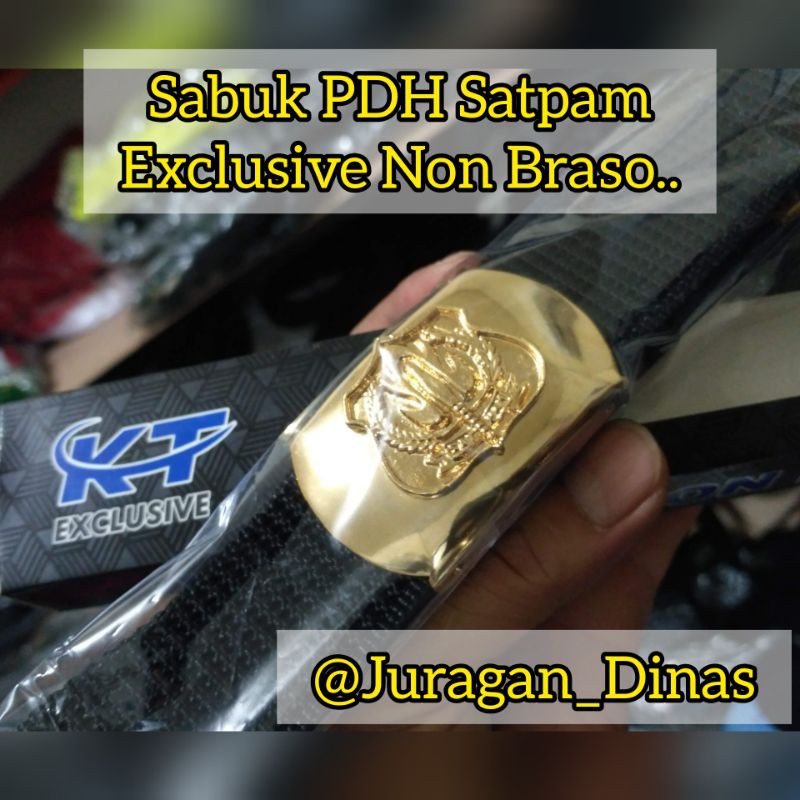 Sabuk PDH Satpam Security Exclusive Non Braso