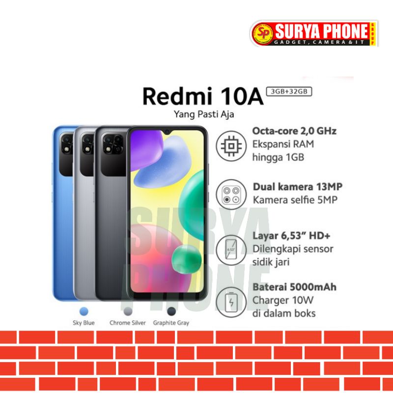 XIAOMI REDMI 10A RAM 3/32GB