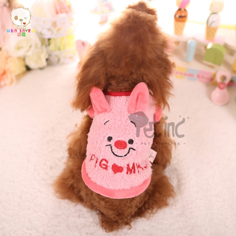 Puppy or kitten tee Piglet pink