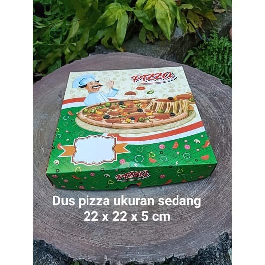 

Dus pizza 22 x 22 x 5 cm / Box pizza duplex PER 10 PCS